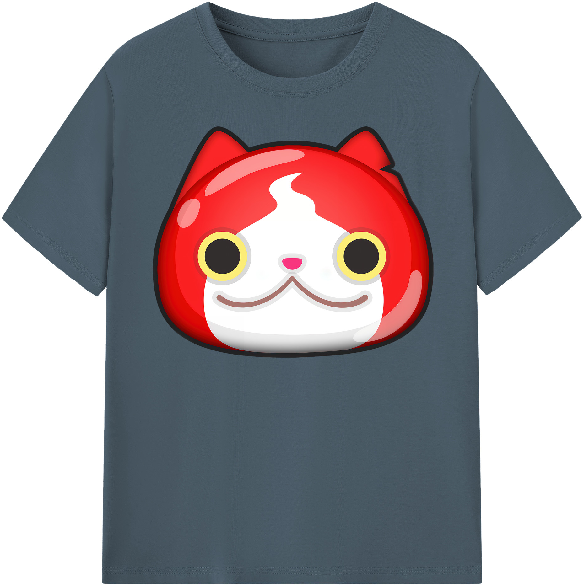 （画像用） 妖怪ウォッチ Yo-kai Watch 綿100％半袖Tシャツ（フロントプリント）